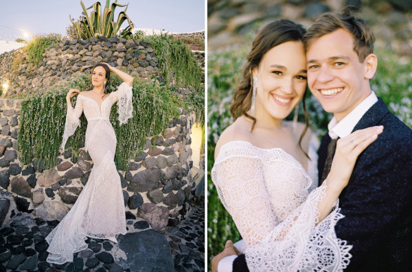 Свадебный уикэнд на острове Санторини