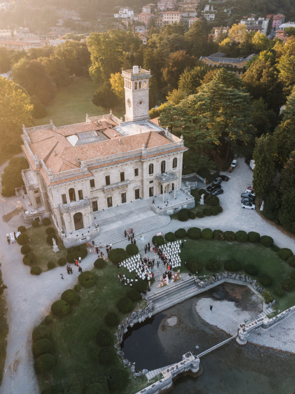 Элегантная свадьба на озере Комо