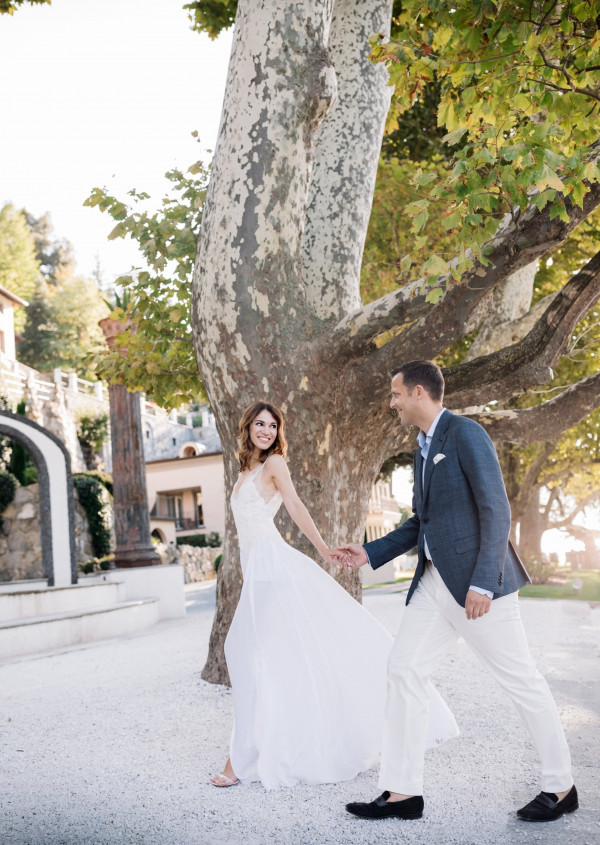 Элегантная свадьба на озере Комо