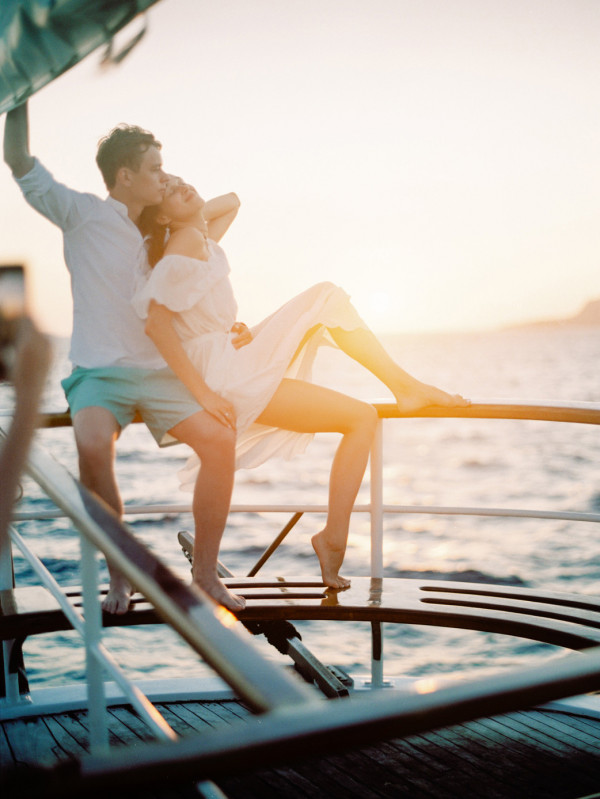 Свадебный уикэнд на острове Санторини