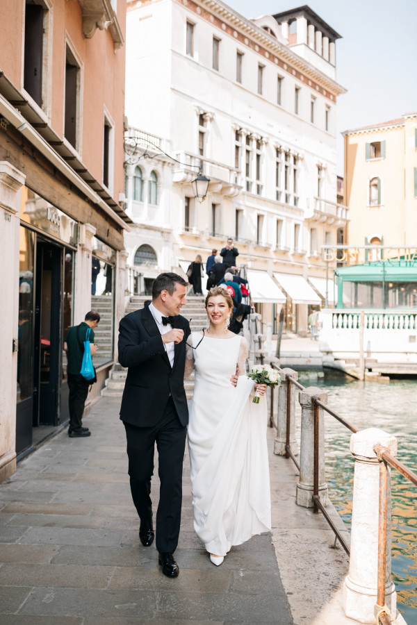 Как в кино: свадьба в Венеции