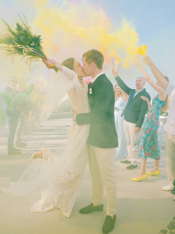 Свадебный уикэнд на острове Санторини