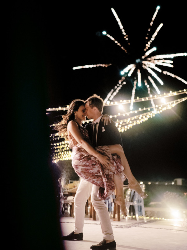 Свадебный уикэнд на острове Санторини