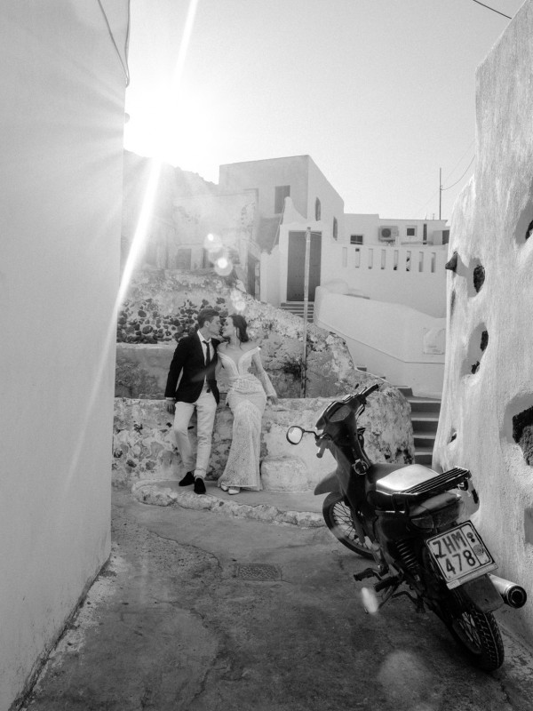 Свадебный уикэнд на острове Санторини