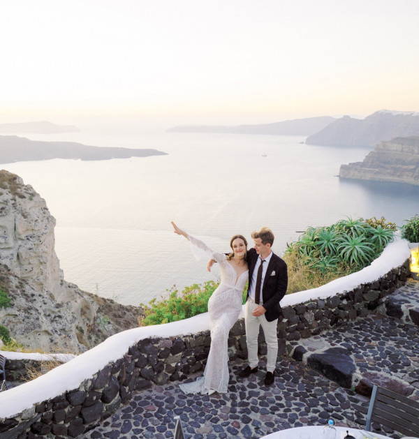 Свадебный уикэнд на острове Санторини