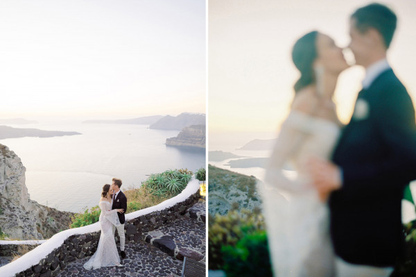 Свадебный уикэнд на острове Санторини