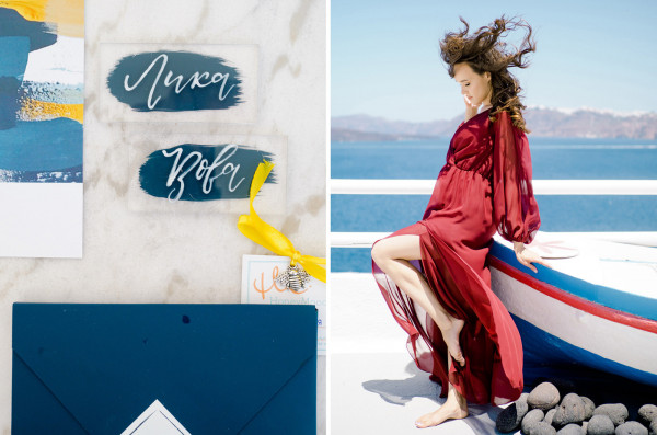 Свадебный уикэнд на острове Санторини