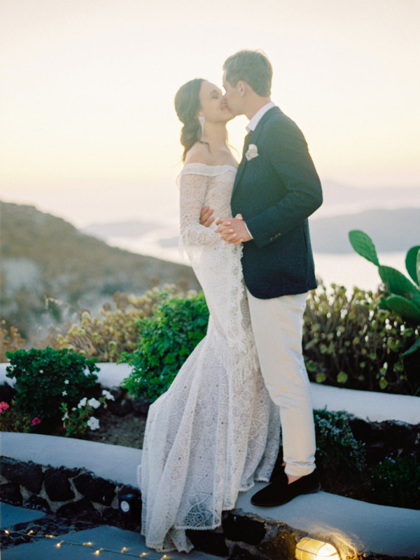 Свадебный уикэнд на острове Санторини