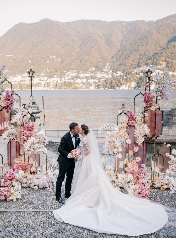 Элегантная свадьба на озере Комо