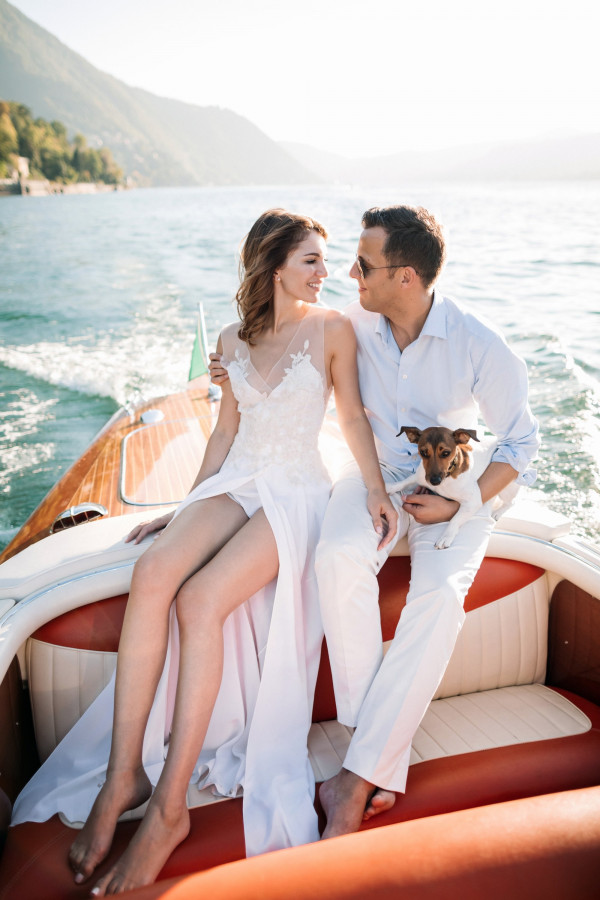Элегантная свадьба на озере Комо