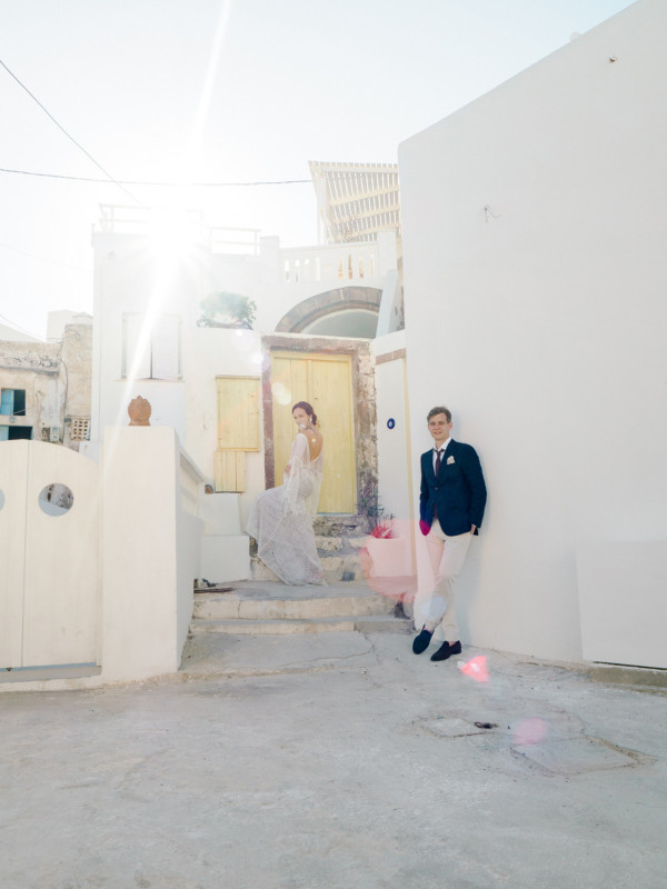 Свадебный уикэнд на острове Санторини