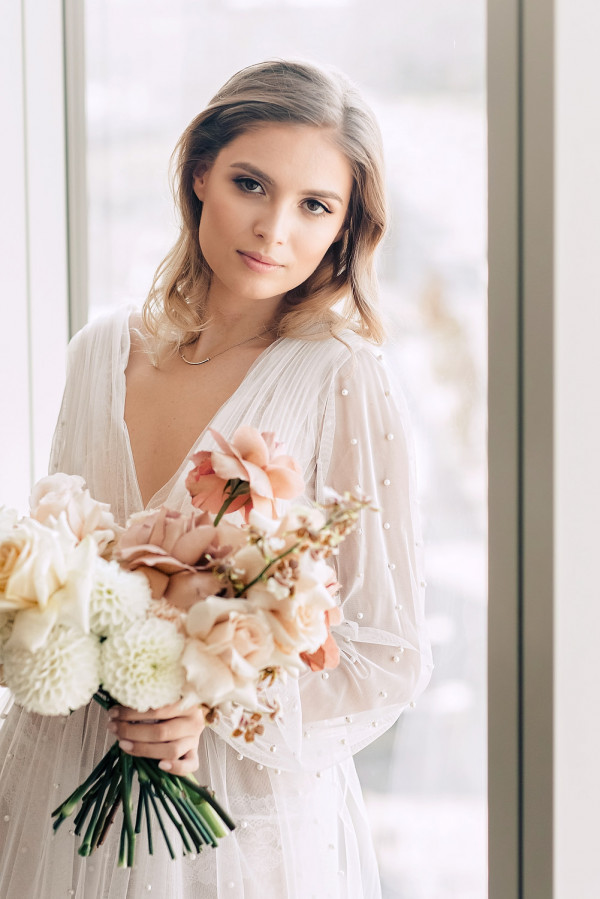 Букет невесты: нежные варианты с розами