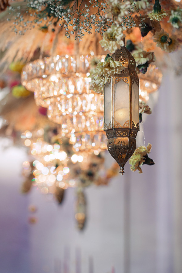 Свадьба с сухоцветами и декором в оттенке