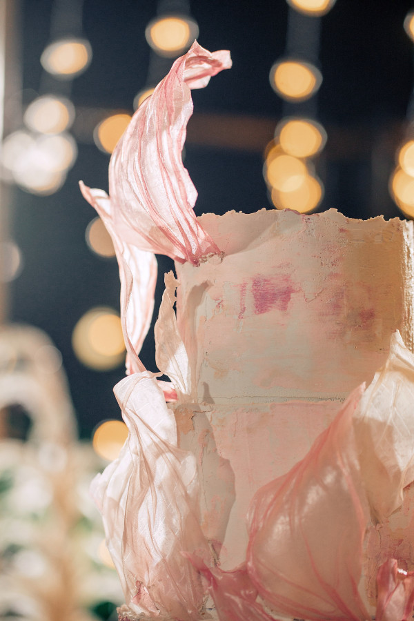 Свадьба с сухоцветами и декором в оттенке