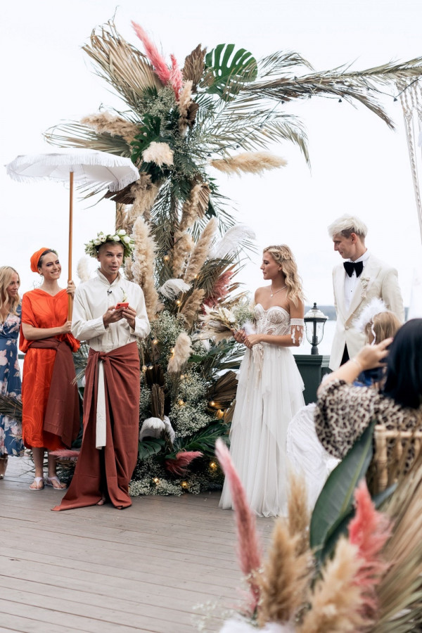 Московская свадьба в балийском стиле