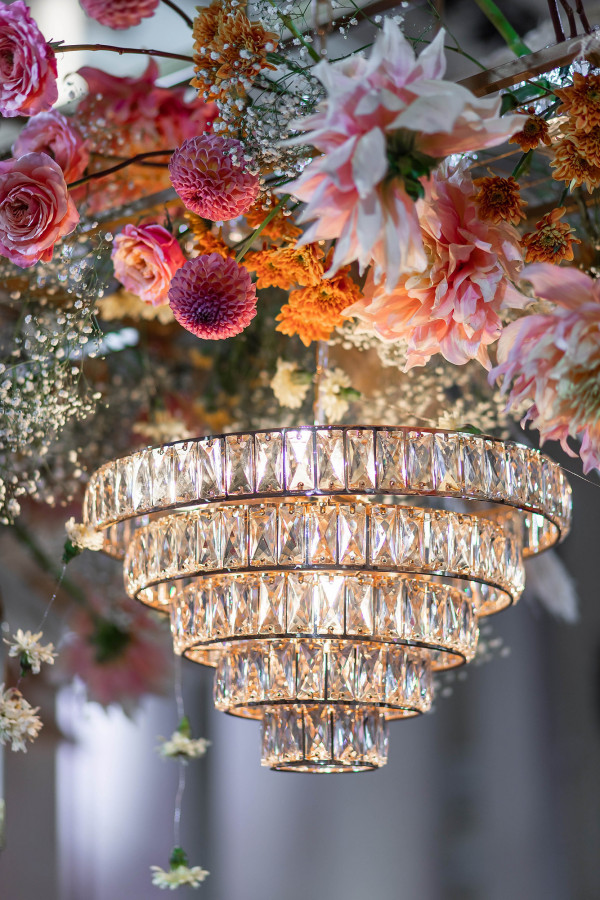 Свадьба с сухоцветами и декором в оттенке