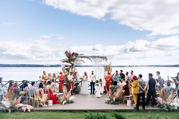 Московская свадьба в балийском стиле