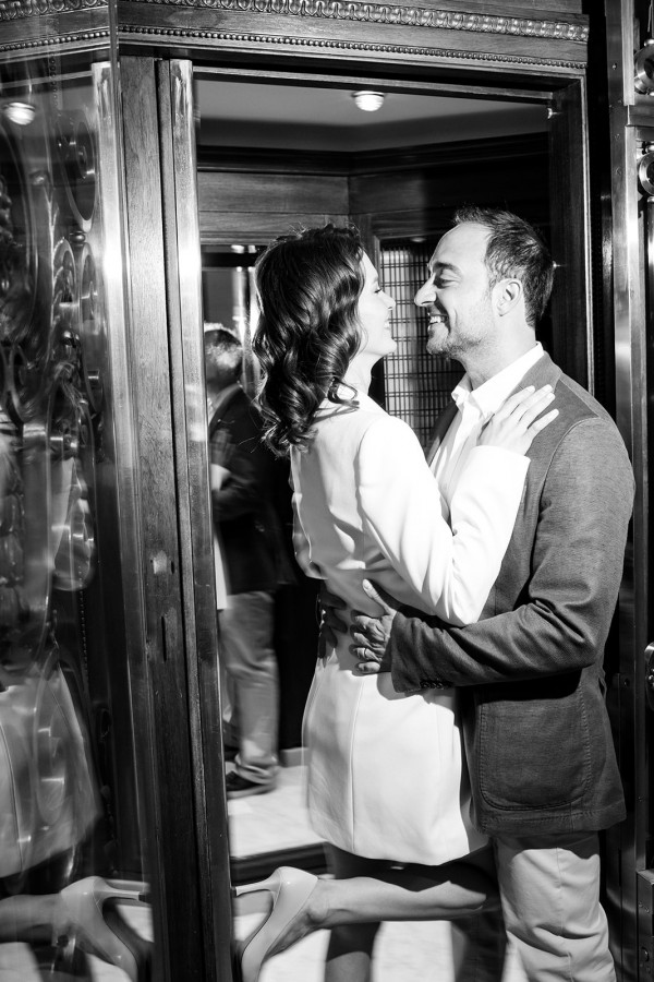 Небольшая свадебная фотосессия для двоих в Париже