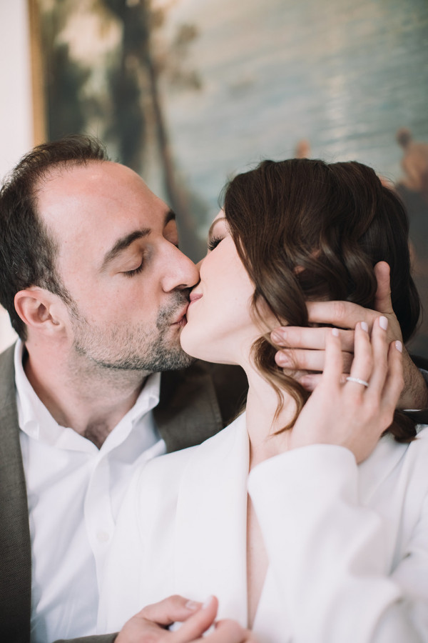 Небольшая свадебная фотосессия для двоих в Париже