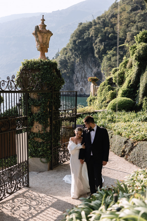 Свадьба на озере Комо в объективе Константина