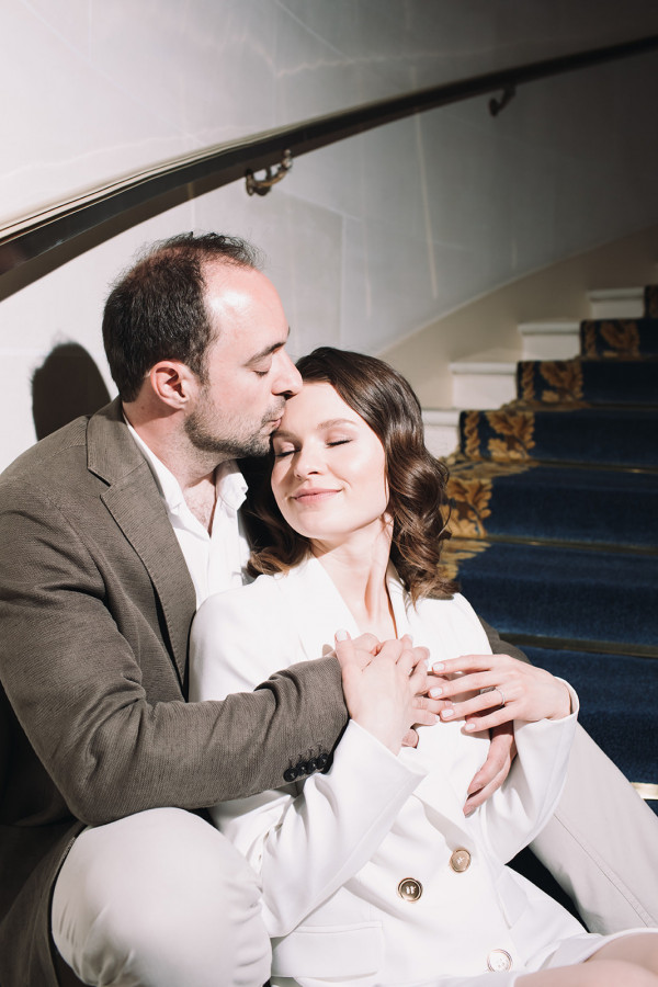 Небольшая свадебная фотосессия для двоих в Париже