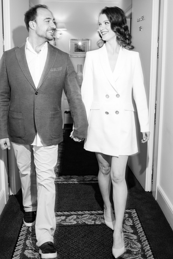 Небольшая свадебная фотосессия для двоих в Париже