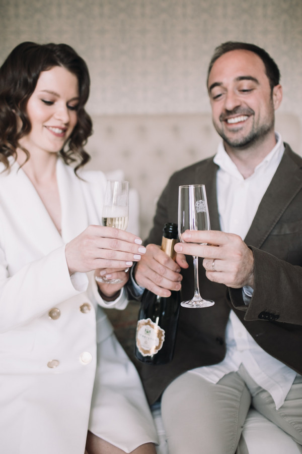 Небольшая свадебная фотосессия для двоих в Париже