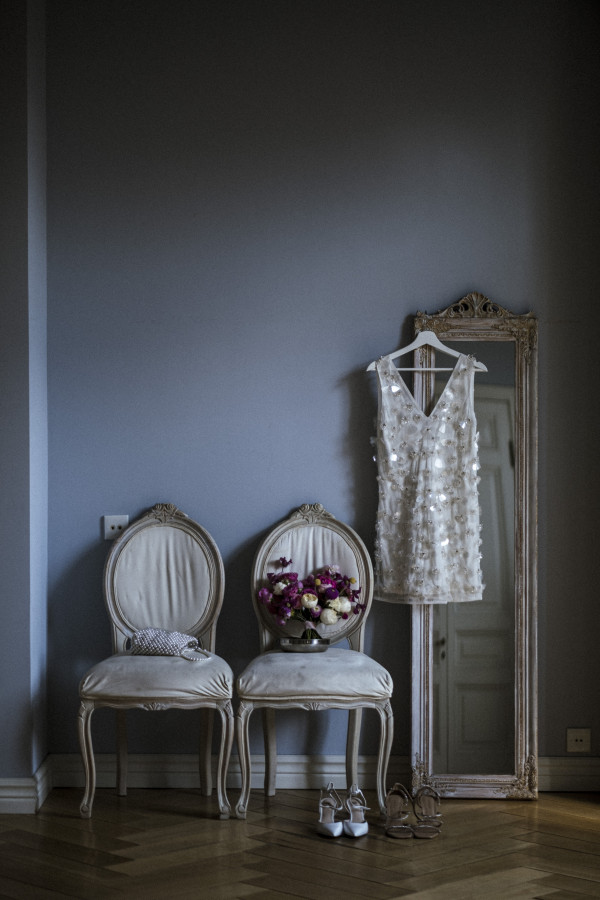 Нежная свадебная съемка с яркими акцентами