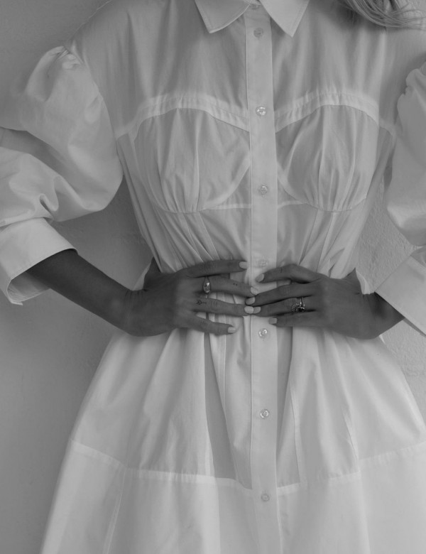 Простые total-white образы для росписи в загсе