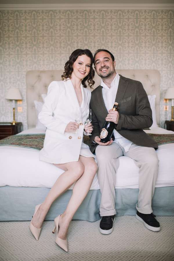 Небольшая свадебная фотосессия для двоих в Париже