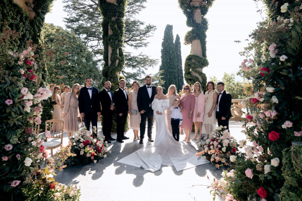 Свадьба на озере Комо в объективе Константина