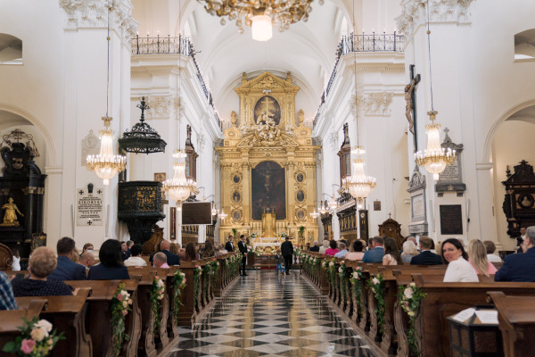 Польская свадьба в классических европейских традициях