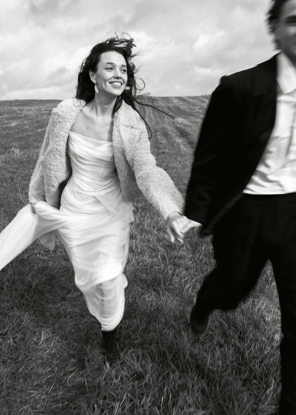 Свадебная съемка в скандинавских пейзажах