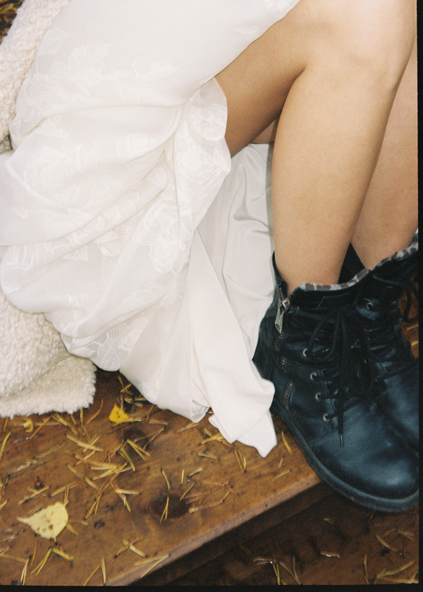 Свадебная съемка в скандинавских пейзажах