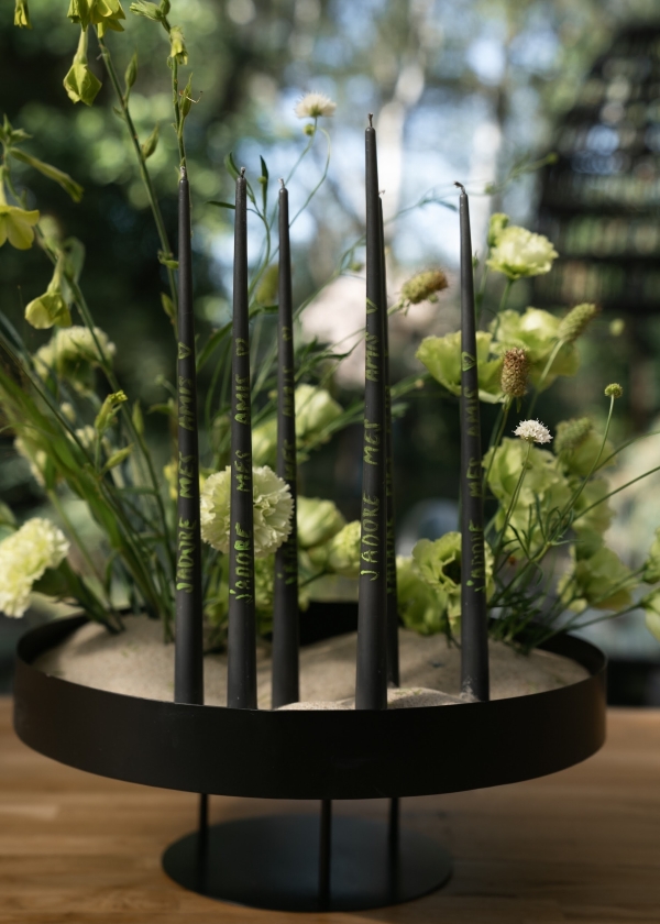 Концептуальная свадьба в Калининграде с лаймовыми деталями