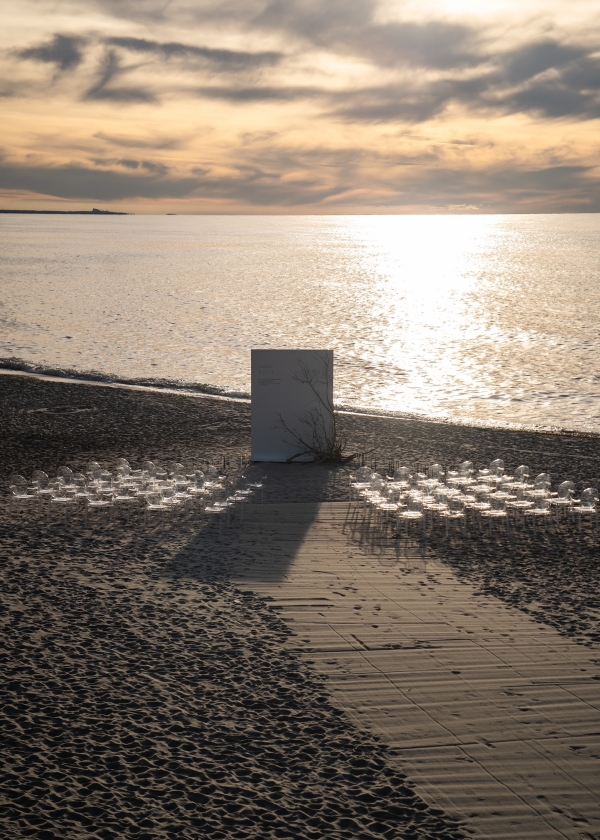 Концептуальная свадьба в Калининграде с лаймовыми деталями