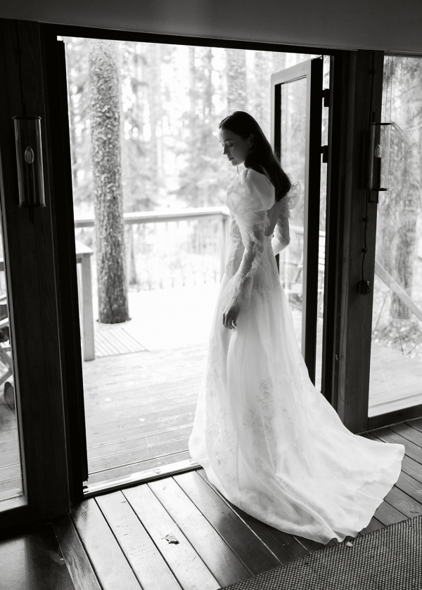 Свадебная съемка в скандинавских пейзажах