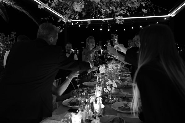 Камерный ужин и церемония у воды на