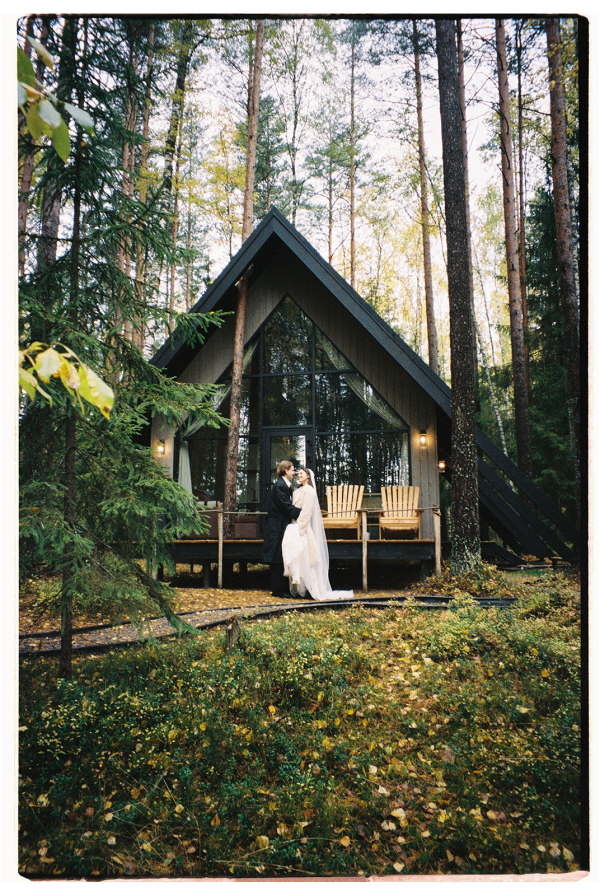 Свадебная съемка в скандинавских пейзажах
