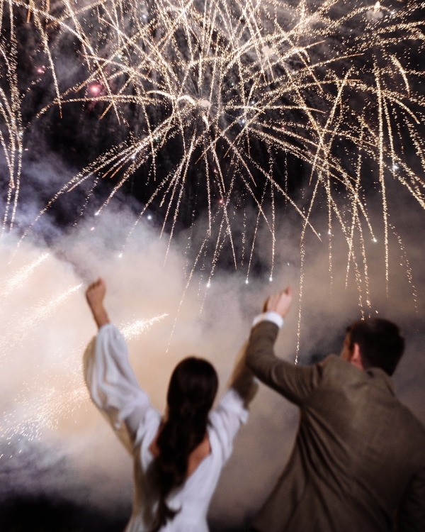 Свадьба в собственном шато с тысячами живых