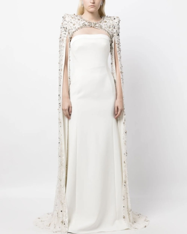 Сила кейпа или как сделать образ невесты