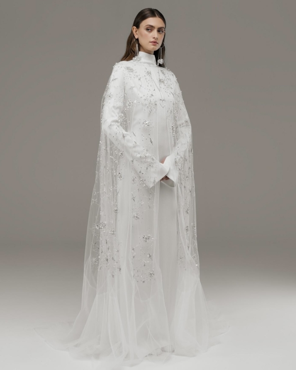 Сила кейпа или как сделать образ невесты