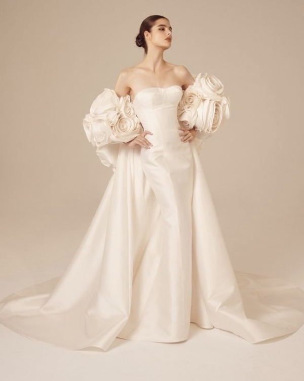 Сила кейпа или как сделать образ невесты