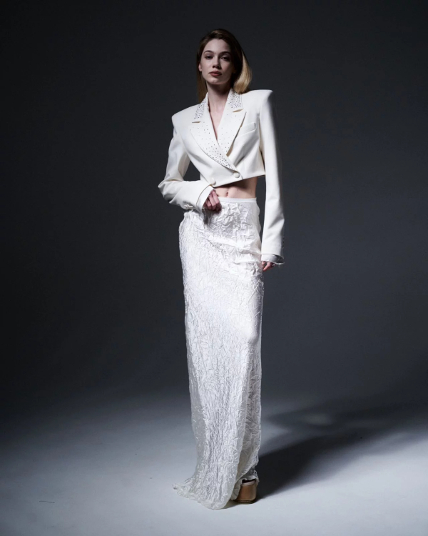 Свадьба, но не в платье: стильные белые