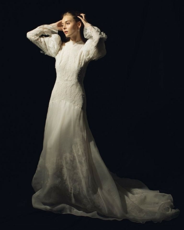 Теплые свадебные образы от российских брендов