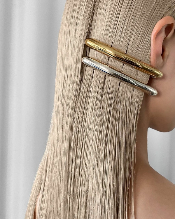 Металлические украшения в волосы — стильный аксессуар для