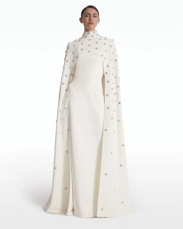 Сила кейпа или как сделать образ невесты