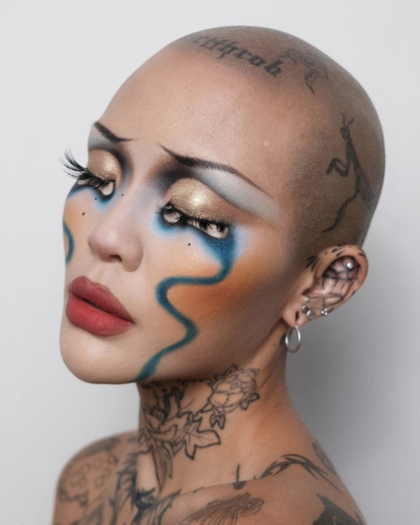 Страшно красиво: 20 небанальных идей макияжа на