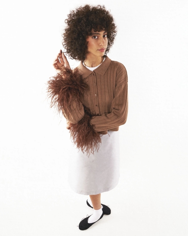 Модные вязаные вещи от российских брендов, которые