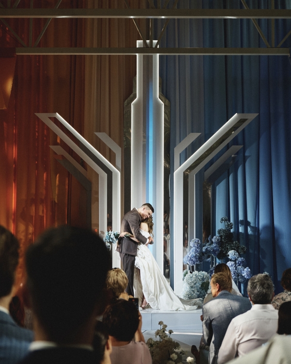 Как лед и пламя: свадьба Bonweddings, вдохновленная